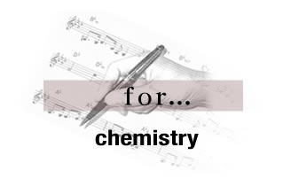 for... chemistry
