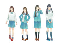 選ばれし10代女子ボーカルユニット、イラストビジュアル解禁！
