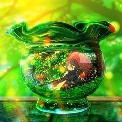 瞳の金魚