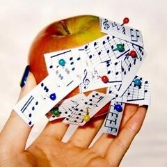 透明の楽譜