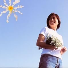 りんごの花の木の下で