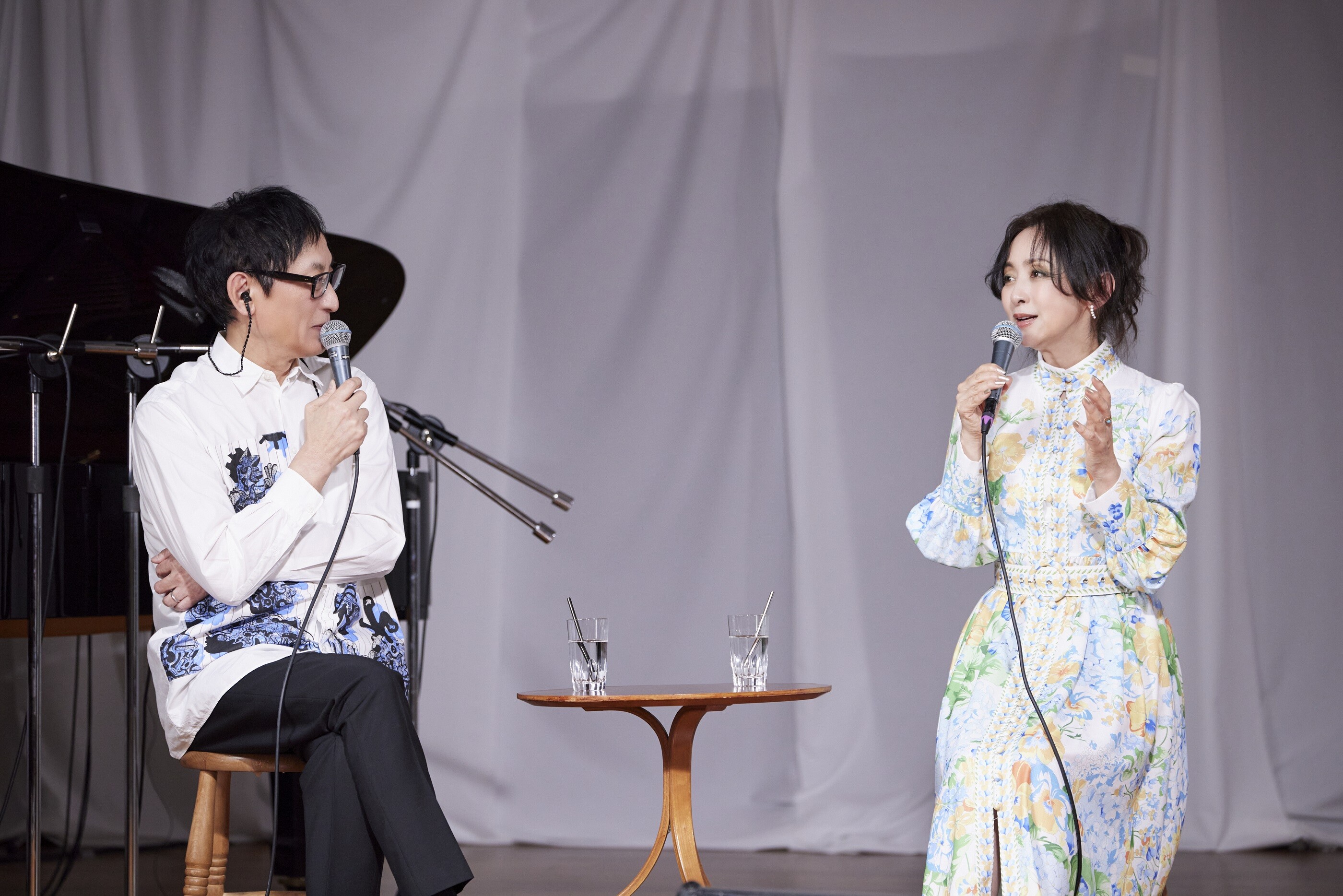 斉藤由貴、ライブ配信の“斉藤由貴 Streaming Live with 武部聡志